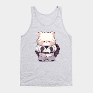 Samurai cat Tank Top